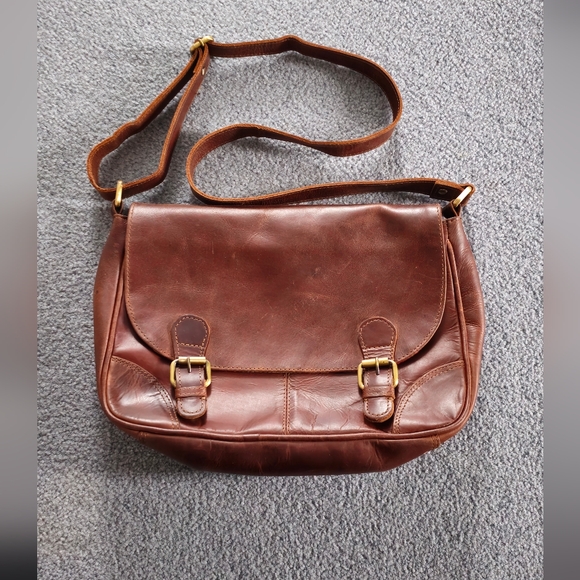 Handbags - Leather Crossbody Bag